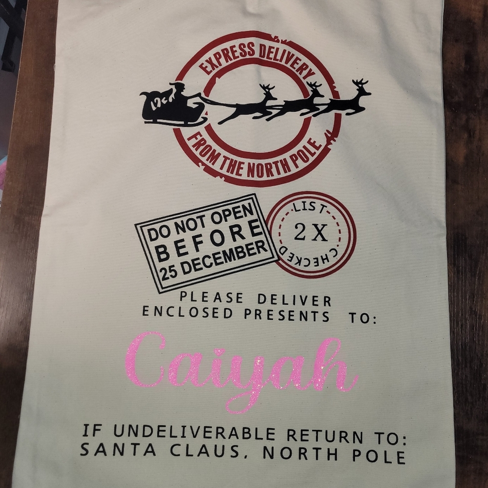 Custom Santa Sacks - Picture 2 of 3